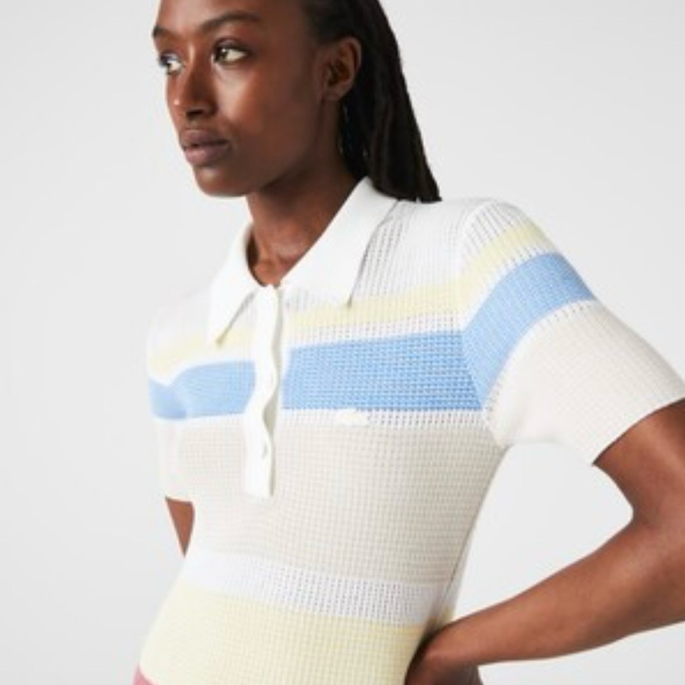 Lacoste Women's Multicolor Striped blouse